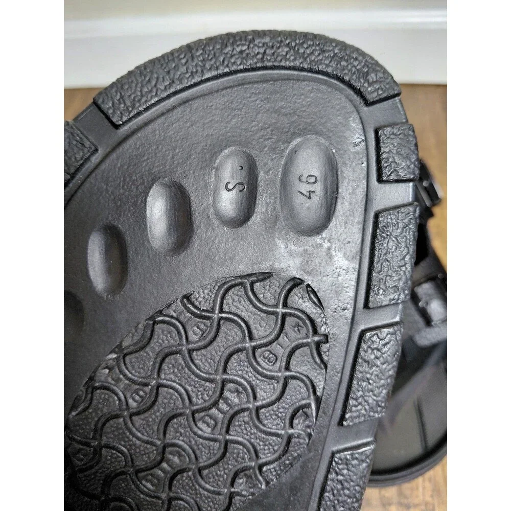 Birkenstock Birki's Aruba Black Strappy Sandals Shoes Men's Size 46/13